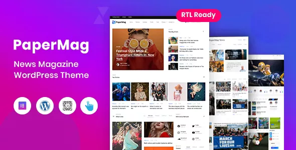 PaperMag v1.0.3 - News Magazine WordPress Theme