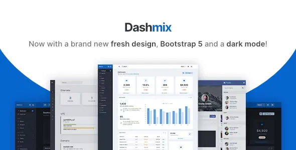 Dashmix v5.9 - Bootstrap 5 Admin Dashboard Template & Laravel 11 Starter Kit