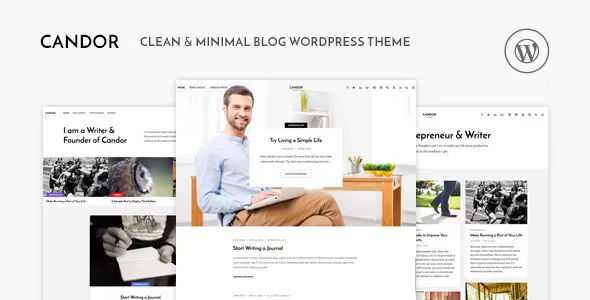 Candor v1.1.5 - Responsive WordPress Blog Theme