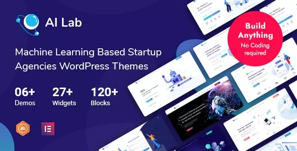 AI Lab v5.2.7 - Machine Learning WordPress Theme