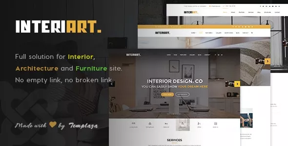 InteriArt - Furniture & Interior Joomla 4 Template