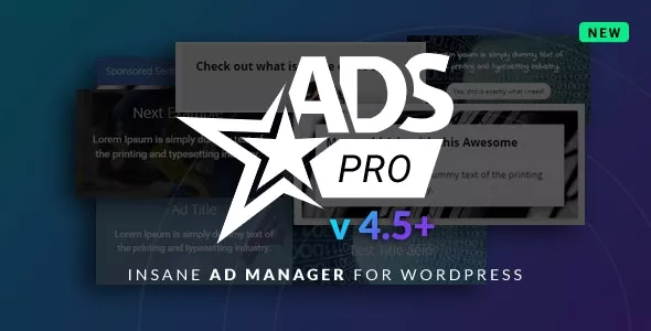 Ads Pro Plugin v4.8.5 - Multi-Purpose WordPress Advertising Manager
