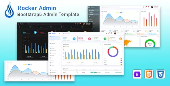 Rocker v2.1 - Bootstrap 5 Admin Dashboard Template