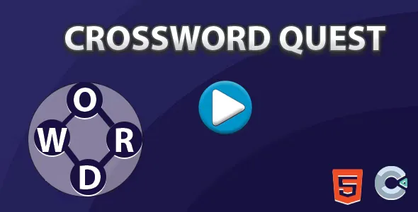 Crossword Quest - HTML5 Game