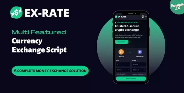 EX-RATE - A Complete Money Exchange Solution