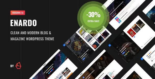 Enardo v2.7 - Blog & Magazine WordPress Theme