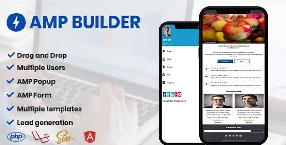 AMP Builder v1.0.5.0 - AMP Landing Page Builder