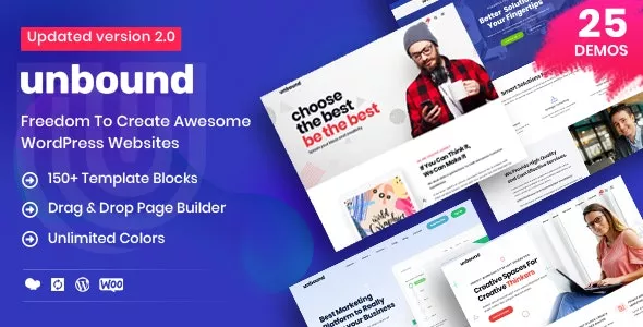 Unbound v2.2.0 - Business Agency Multipurpose Theme