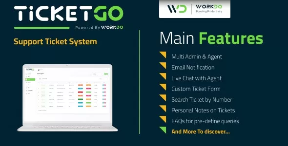 TicketGo v4.0 - Support Ticket System