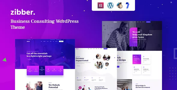 Zibber v1.2.2 - Consulting Business WordPress Theme + RTL