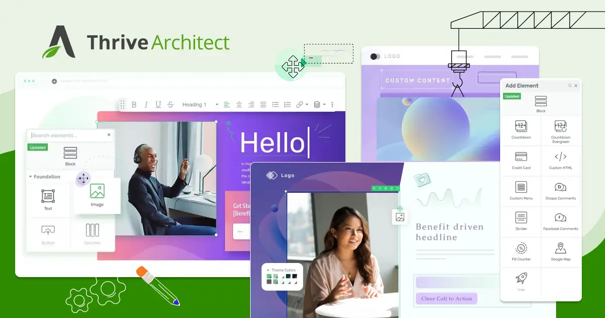 Thrive Architect v3.31 - WordPress Page Builder for Online Business Creators