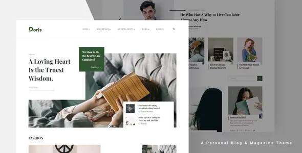 Doris v1.4 - Creative WordPress Blog and Magazine Theme