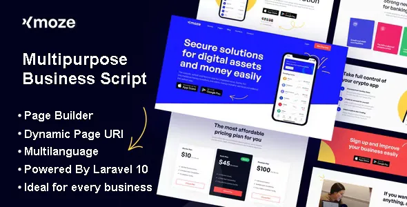 Xmoze v2.0.0 - Multipurpose Business Script