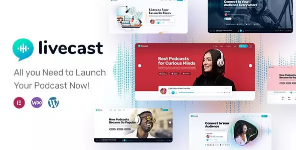 Livecast v1.1 - Podcast Theme