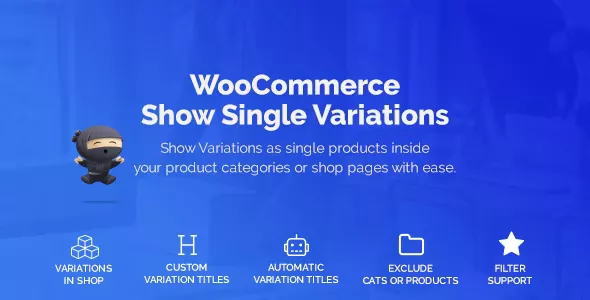 WooCommerce Show Variations as Single Products v1.4.3