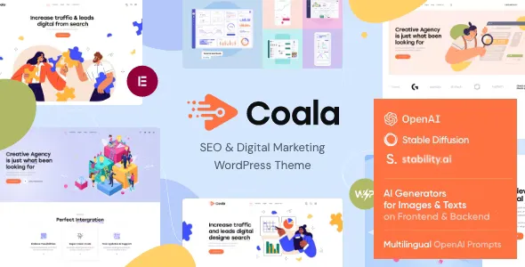 Coala v1.3 - SEO & Digital Marketing WordPress Theme