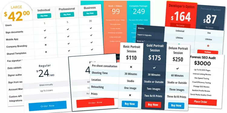 Easy Pricing Tables Premium Agency v3.2.4