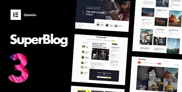 SuperBlog v3.5 - Powerful Blog & Magazine Theme