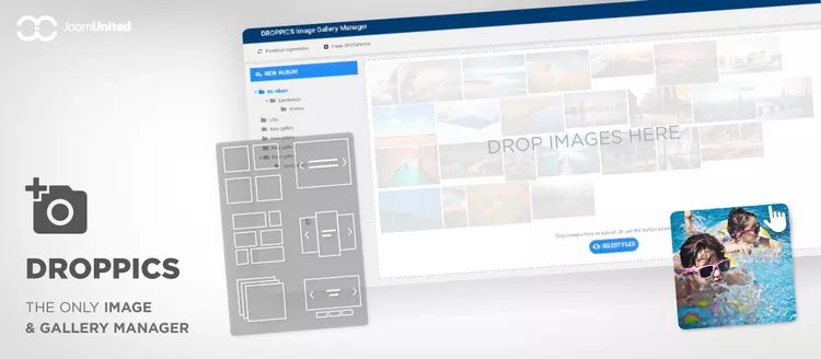 Droppics v3.2.37 - Joomla Image Gallery