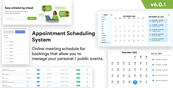 Infycal v6.1.0 - Appointment Scheduling System - Meetings Scheduling - Calendly Clone - Online Appointment Booking