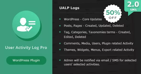 User Activity Log Pro for WordPress v2.3.5