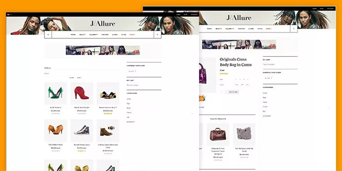 JA Allure - Creative Joomla Template for Beauty and Fashion Magazine Websites