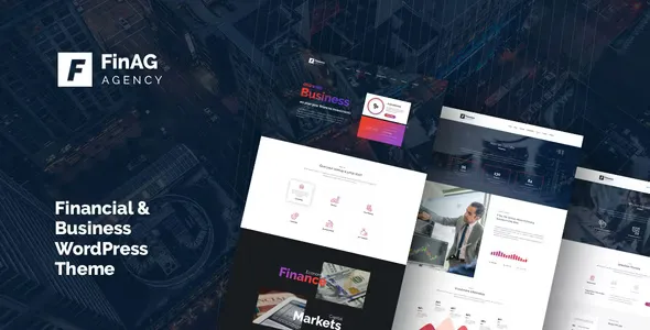 Finag v1.5.0 - Creative & Finance Agency WordPress Theme