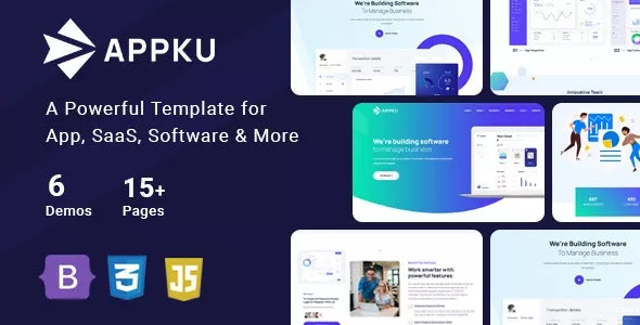 Appku v1.0.1 - Software & SaaS Landing Page