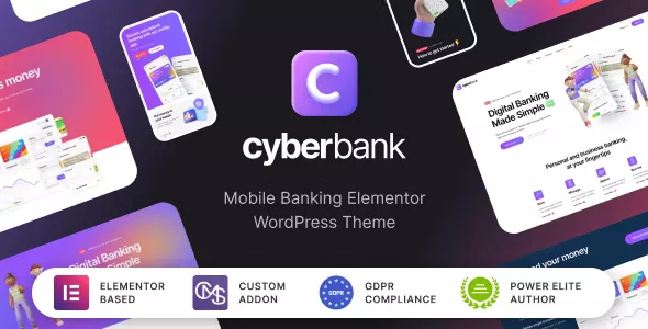 Cyberbank v1.0.10 - Business and Finance WordPress Theme