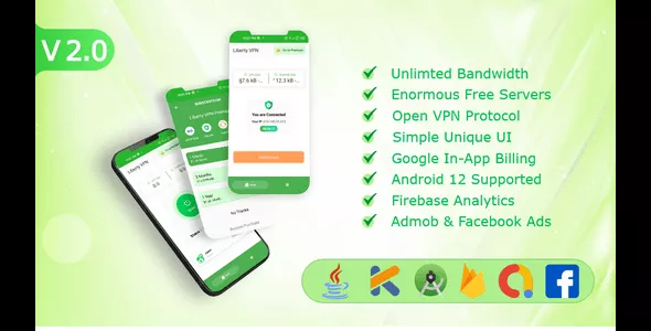 Liberty VPN v3.0 - Free & Unlimited VPN Service