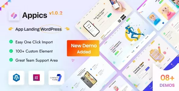 Appics v1.0.2 - App Landing Page