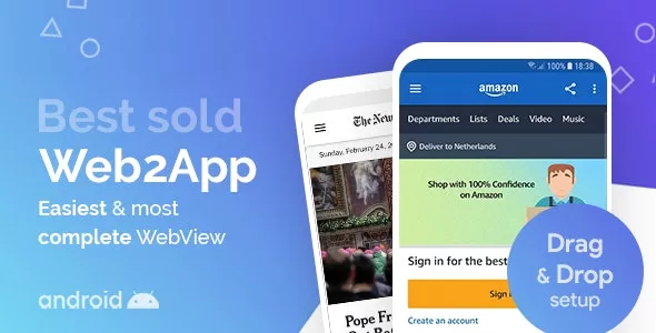 Web2App v3.5 - Quickest Feature-Rich Android Webview