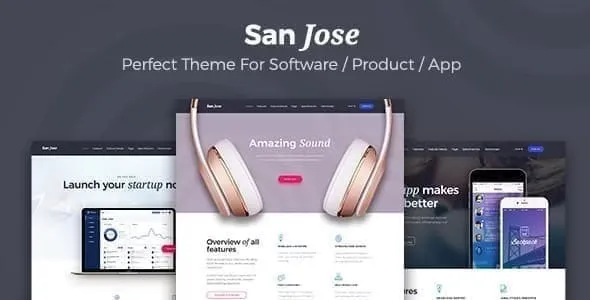 SanJose v1.1.7 - Landing Page