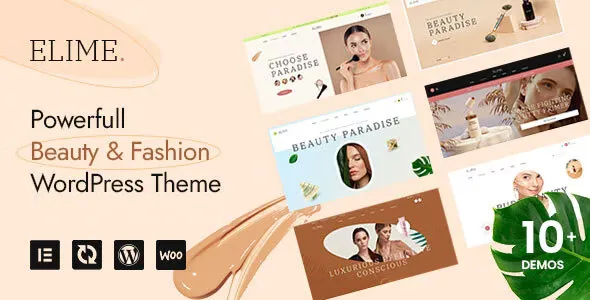 Elime v1.0.4 - Multipurpose Cosmetics & Fashion WordPress Theme