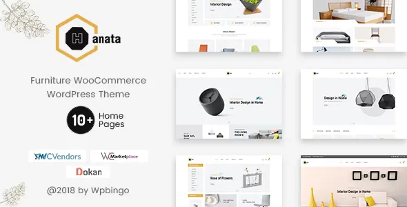 Hanata v1.2.5 - Marketplace WooCommerce Furniture Theme