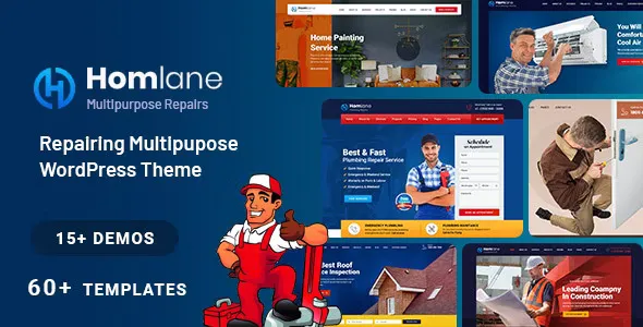 Homlane v1.7 - Multipurpose Servicing and Repairing WordPress Theme