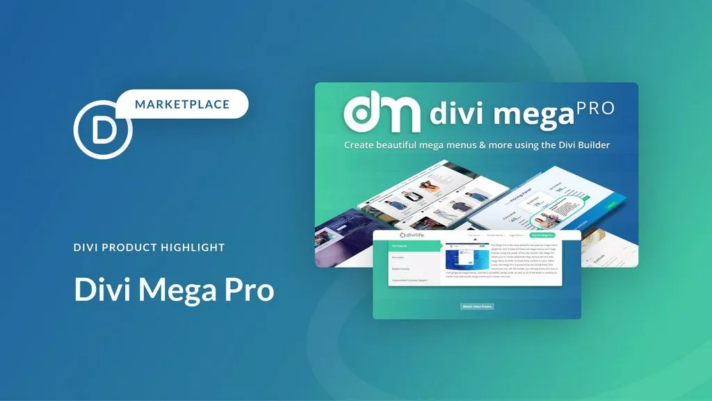 Divi Mega Pro v1.9.8.2 - The Ultimate Divi Mega Menu Builder