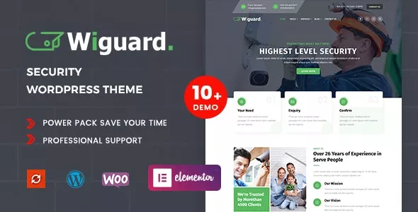 Wiguard v1.1.0 - CCTV & Security WordPress Theme