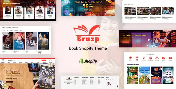 Grasp - Shopify Book Store Theme