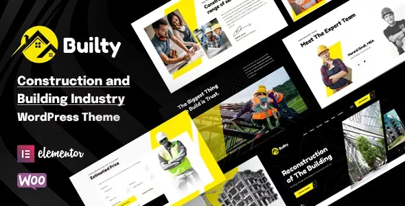 Builty v1.3.0 - Construction WordPress Theme