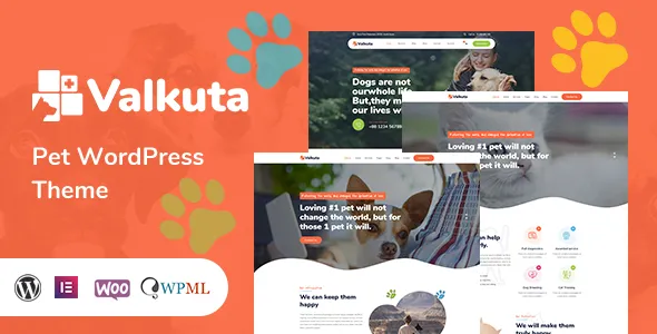 Valkuta v1.2.4 - Pet WordPress Theme