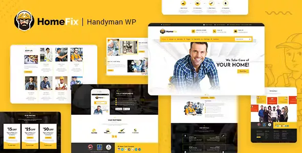 Home Fix v2.9 - Maintenance, Handyman Services Theme