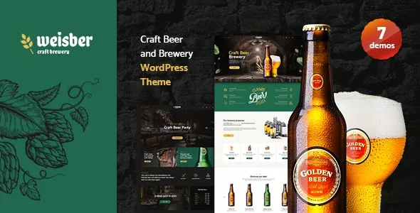 Weisber v1.1.8 - Craft Beer & Brewery WordPress Theme