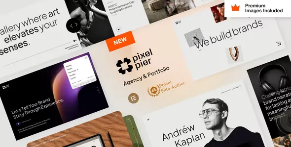 Pixelpiernyc v2.0 - Portfolio WordPress