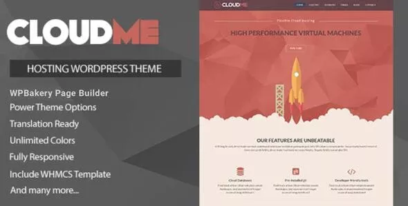 Cloudme Host v1.1.6 - WordPress Hosting Theme