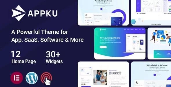 Appku v1.0.2 - Landing Page WordPress Theme