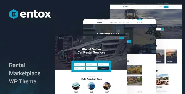 Entox v1.0.9 - Rental Marketplace WordPress Theme