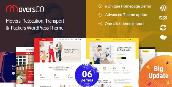 MoversCO v2.7 - Movers & Packers WordPress Theme