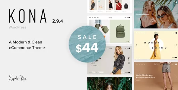 Kona v2.9.41 - Modern & Clean eCommerce WordPress Theme