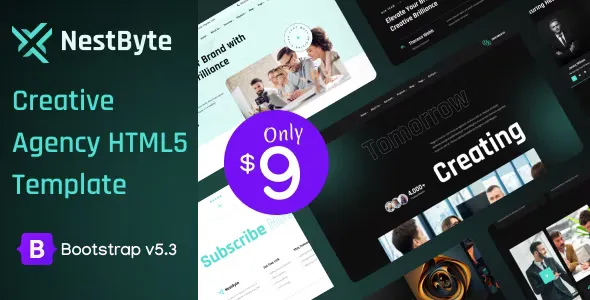 Nestbyte Creative Agency HTML5 Template